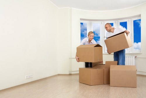 Professional moving truck service in Watford for office and house moves