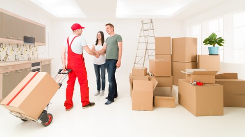 Safe online transaction area for moving services in Watford