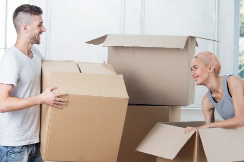 Local student relocation service in Watford on moving day